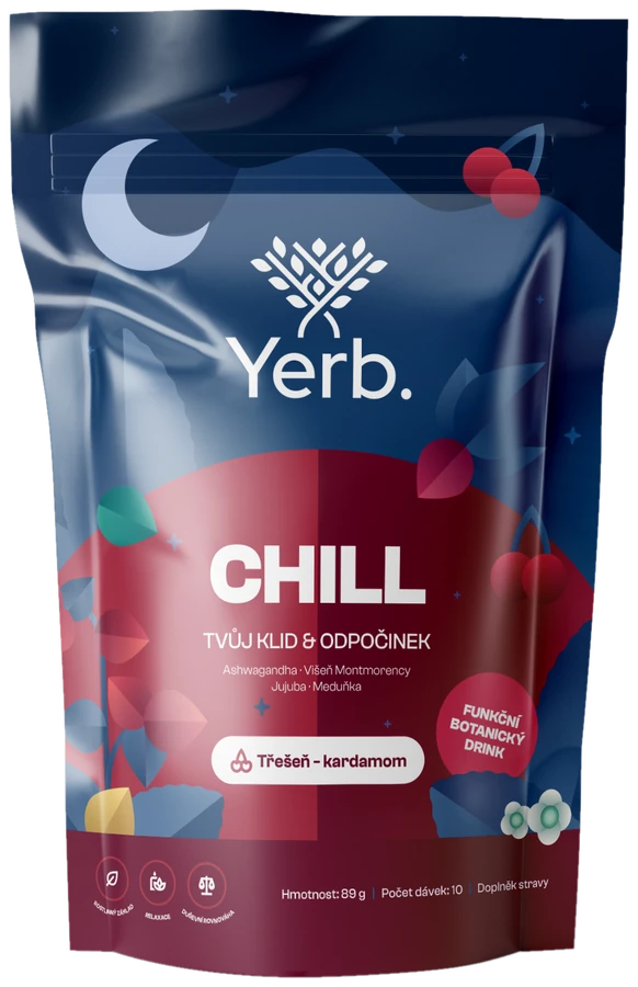 Yerb Chill malé balení 10 dávek