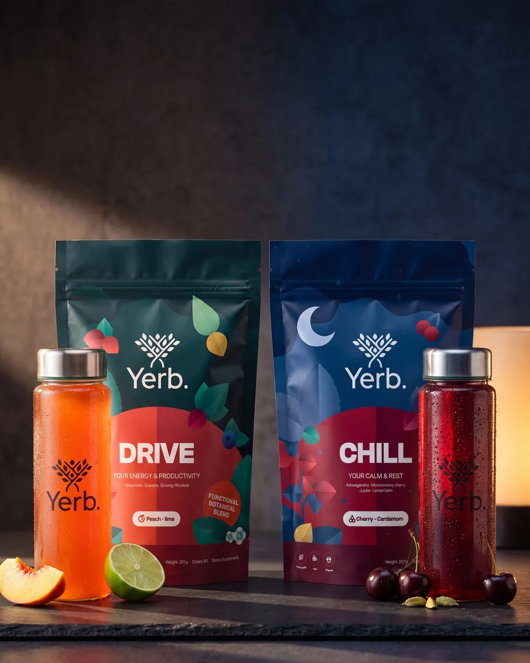Yerb Drive a Chill, den a noc